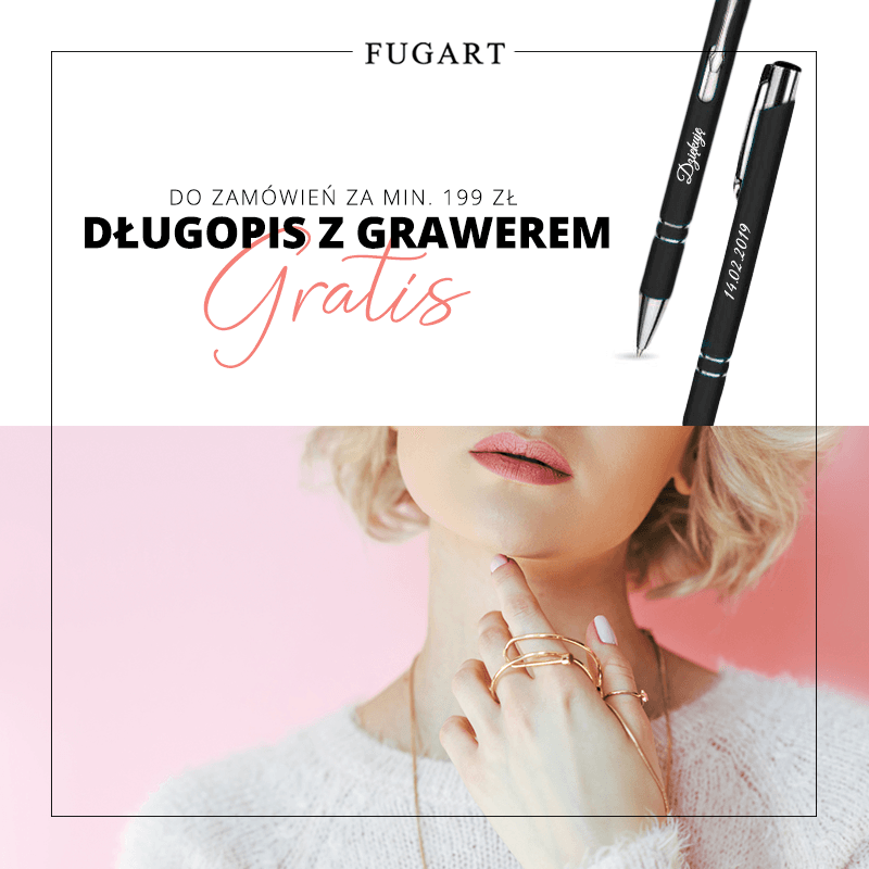 Długopis z personalizowanym grawerem GRATIS!